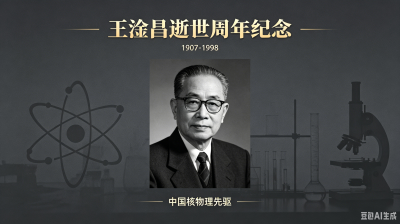 两弹元勋王淦昌逝世
